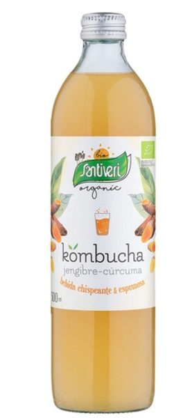 Santiveri kombucha gengibre y cúrcuma